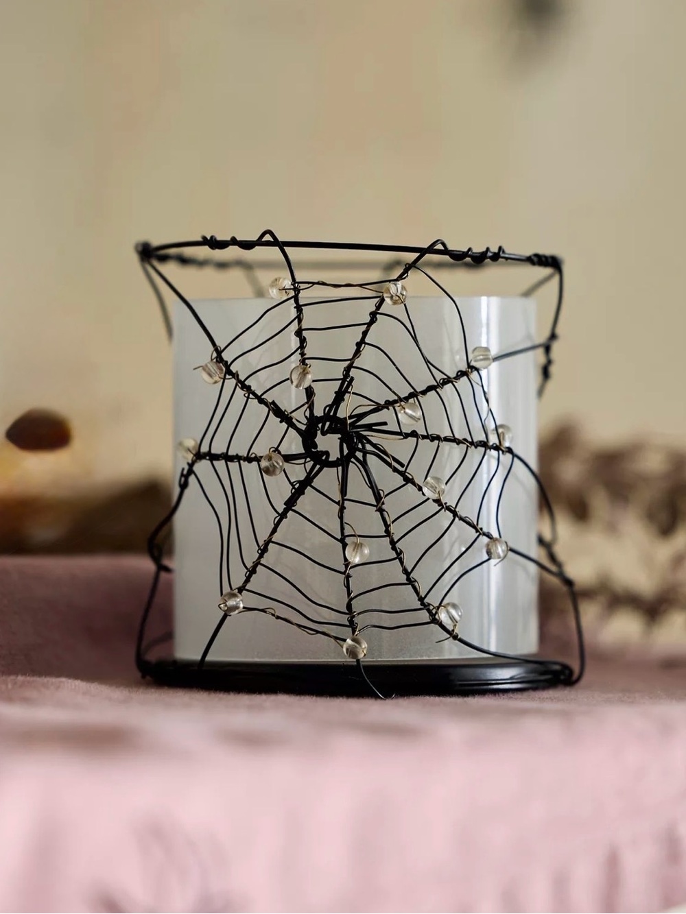 NEW Anthropologie x Terrain Spider Web Candle Holder, Small 🕷️